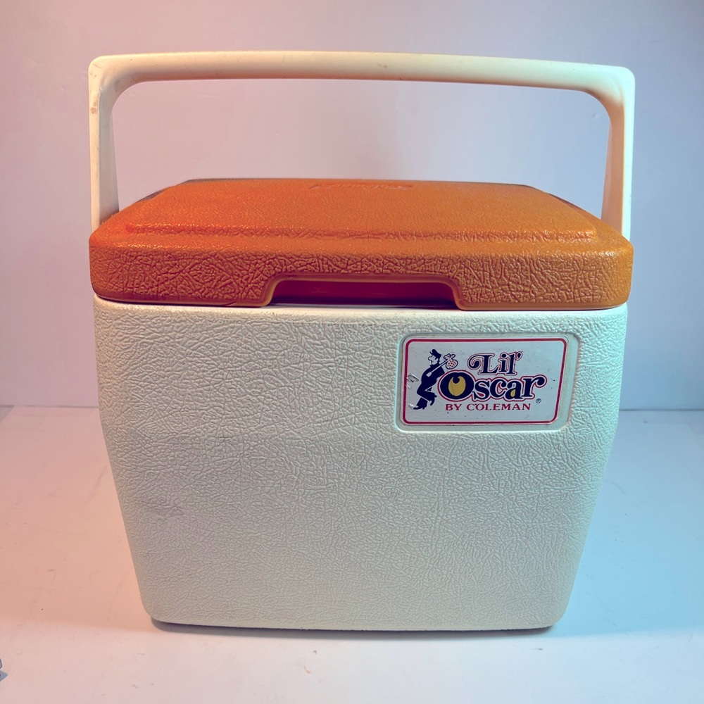 VINTAGE COLEMAN LIL' OSCAR COOLER 5272 USA MADE Dec 1981 WICHITA Kansas UT
